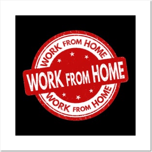 Work From Home Posters and Art